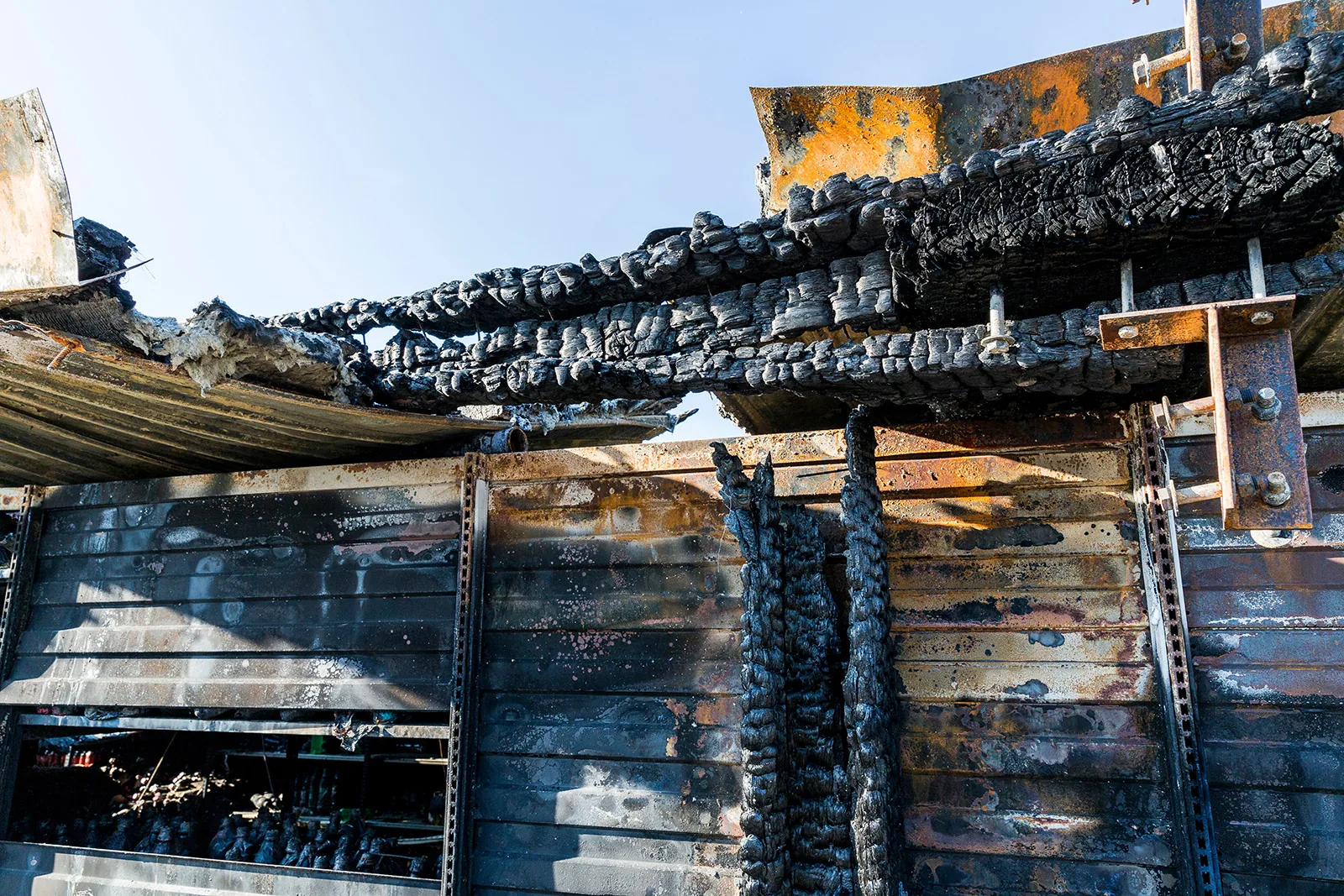 Commercial Fire Damage Roof Repair in San Mateo, CA