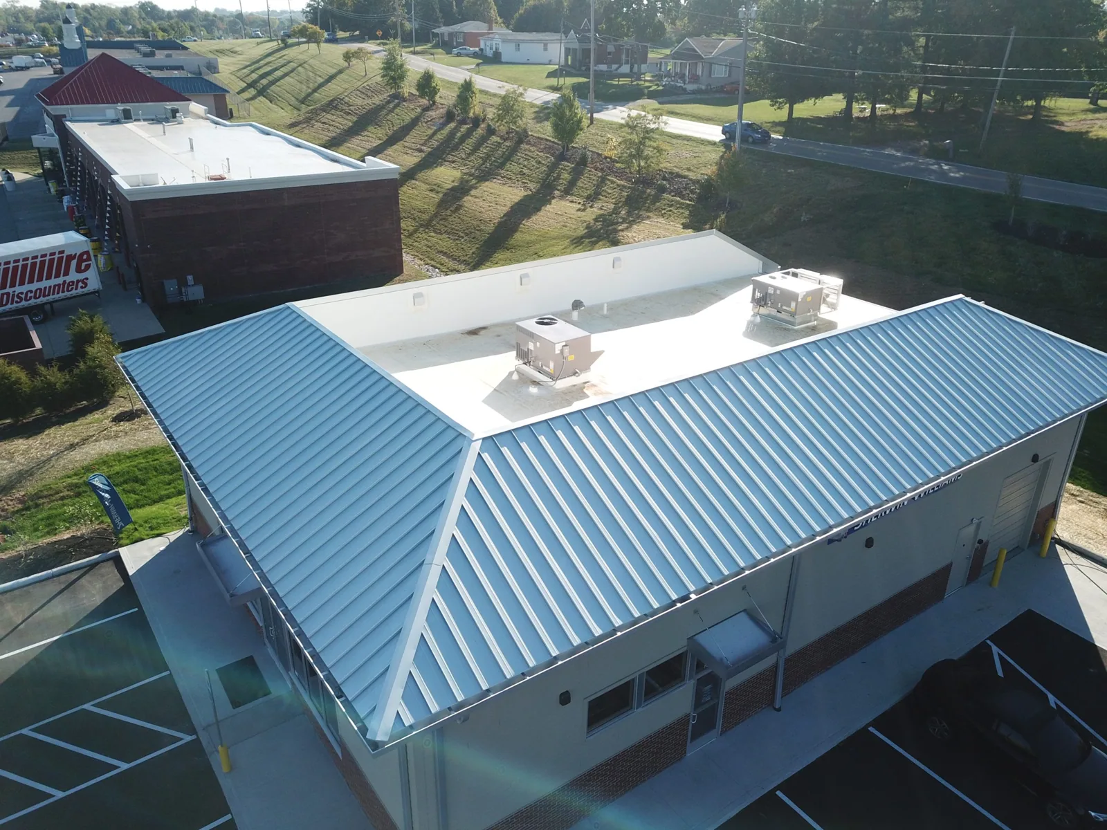 Commercial Roof Edge Metal and Coping in San Mateo, CA