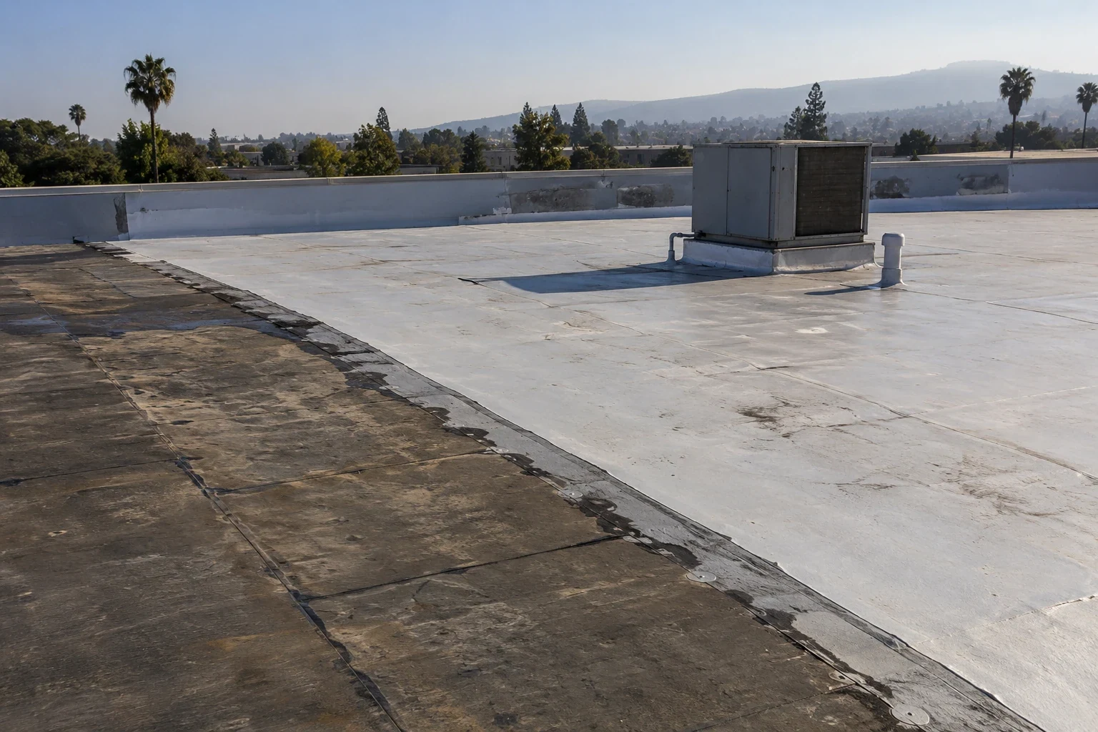 Roof Recover Overlay in San Mateo, CA